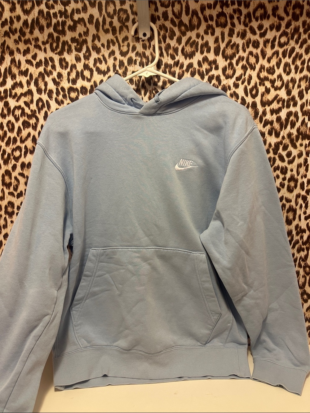 Nike Light Blue Women's Pullover Hoodie